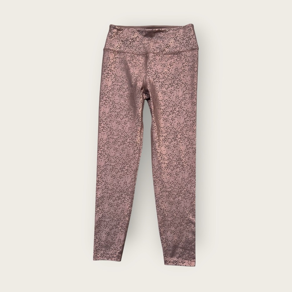 NOLI Shimmering Rose Gold Gloss Leggings - Picture 6 of 9